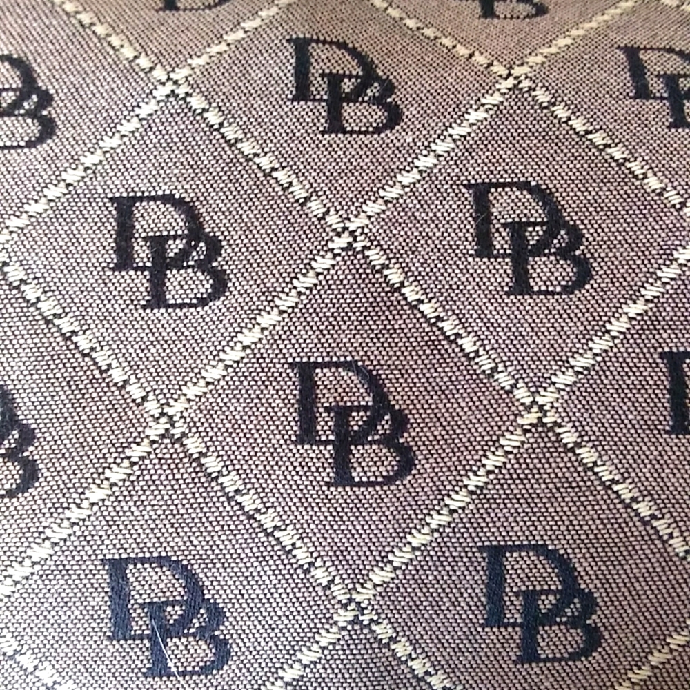 Dooney & Bourke Db Triangle Quilt Pattern Canvas … - image 7